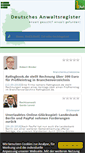 Mobile Screenshot of anwaltsregister.de